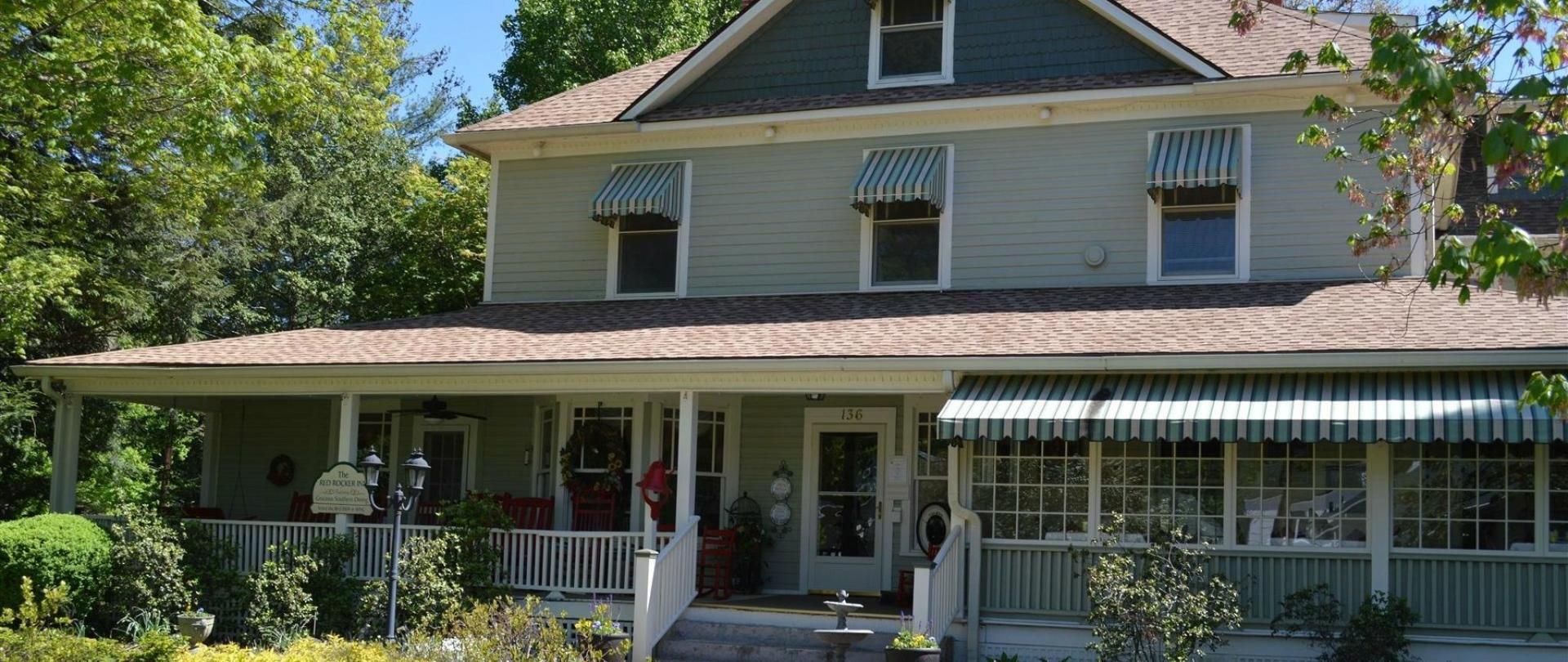 Historic Victorian B&B in Black Mountain, NC Red Rocker Inn Red
