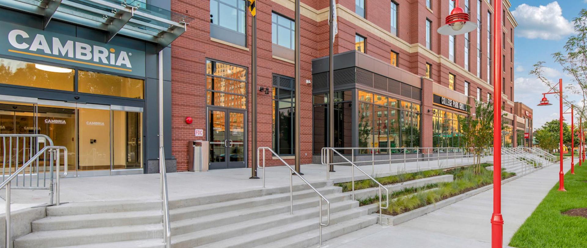 Book Your Stay At The Cambria Hotel College Park Near Umd Md301exterior1 Jpg