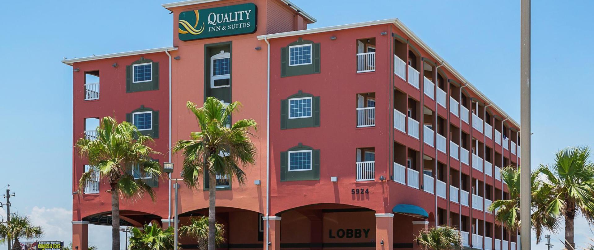 Quality Inn Suites Beachfront Official Site Hotels In Galveston