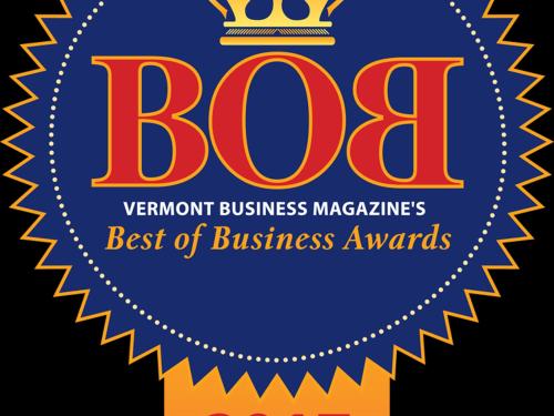 B.O.B Vermont Business Magazine's Best of Business Awards