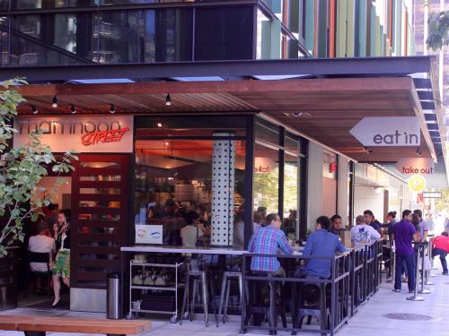 Dining 2 Blocks from the Hotel