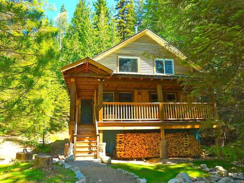 Our four cabins