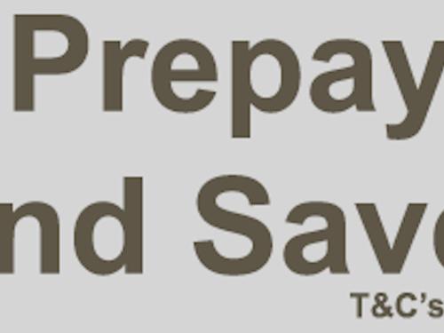 30 Day Advance Purchase