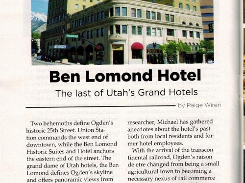 Historia de Ben Lomond Suites