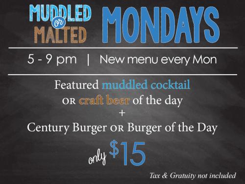 Weekday Dining Specials