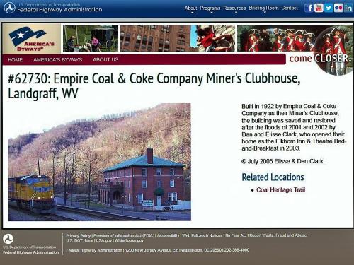 History of the Elkhorn Inn: Empire Coal & Coke's Miner's Clubhouse